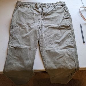 Green khaki pants by GAP, Size 12